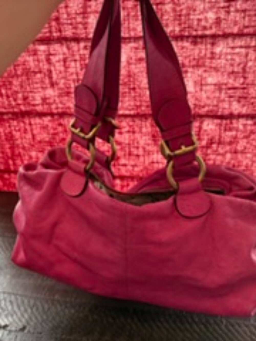 Nuovedive Genuine Soft Leather Made in Italy Pink Purse